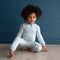 Woolbabe: Merino/Organic Cotton PJ Suit - Tide (2 years)