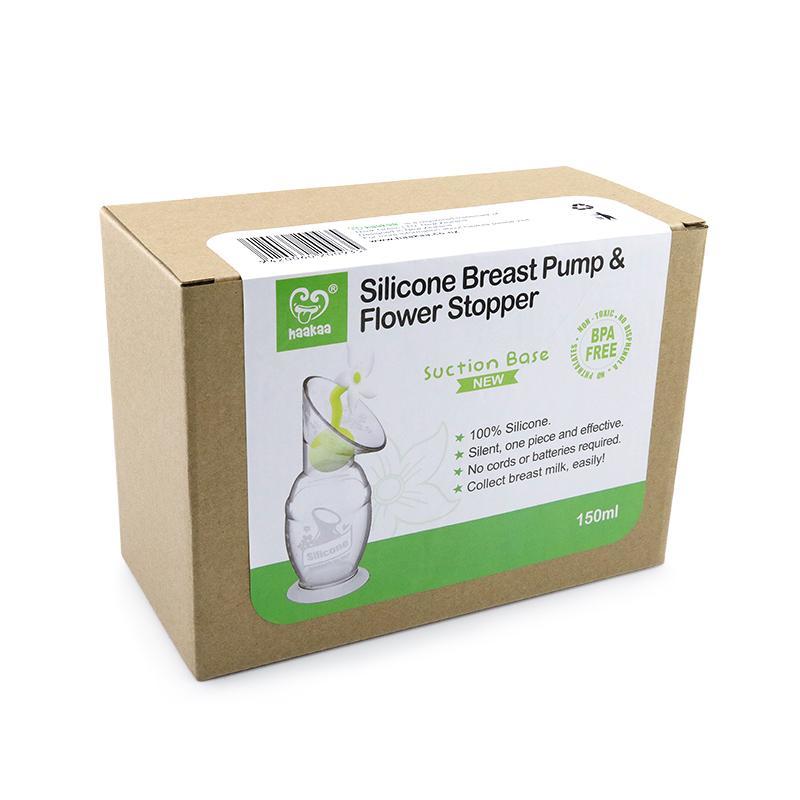 Haakaa: Silicone Breast Pump & Stopper - Giftbox (Gen.2/150ml/Orange)