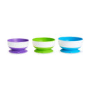 Munchkin: Stay Put Suction Bowl - (3 Pack) (Assorted)
