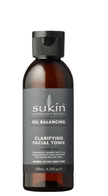 Sukin: Oil Balancing Clarifying Facial Tonic (125ml)