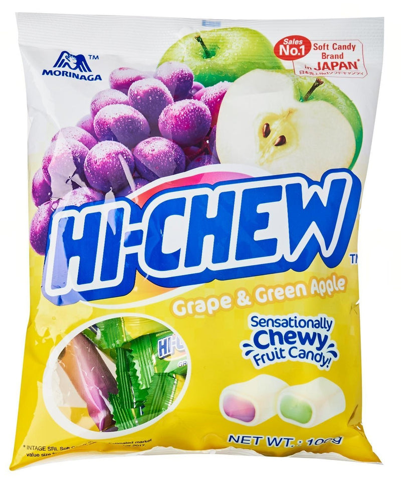 Hi-Chew (Grape & Green Apple) 100g 18pk
