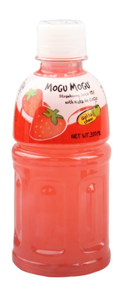 Mogu Mogu (Strawberry) Drink - 320ml (24 Pack)