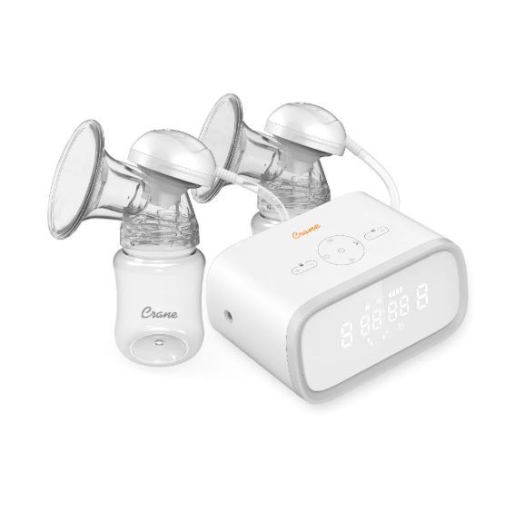 Crane Baby: Rechargeable Double Electric Breast Pump