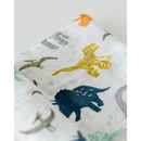 Little Unicorn: Cotton Muslin Sleeping Bag - Dino Friends (Large) ((12-18 m))