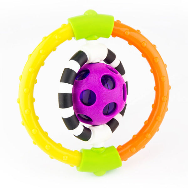 Sassy: Spin & Chew Flexible Ring Rattle
