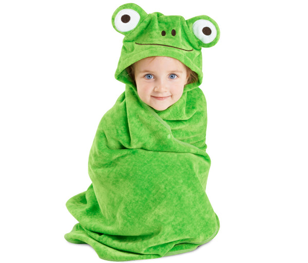 Mum 2 Mum: Kiddie Towel (Lime Frog)