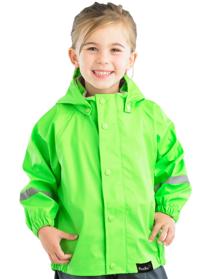 Mum 2 Mum: Rainwear Jacket - Lime (5 years)