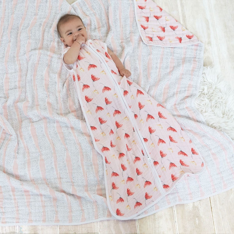 Aden + Anais: Classic Sleeping Bag 1 TOG - Picked For You (Large)