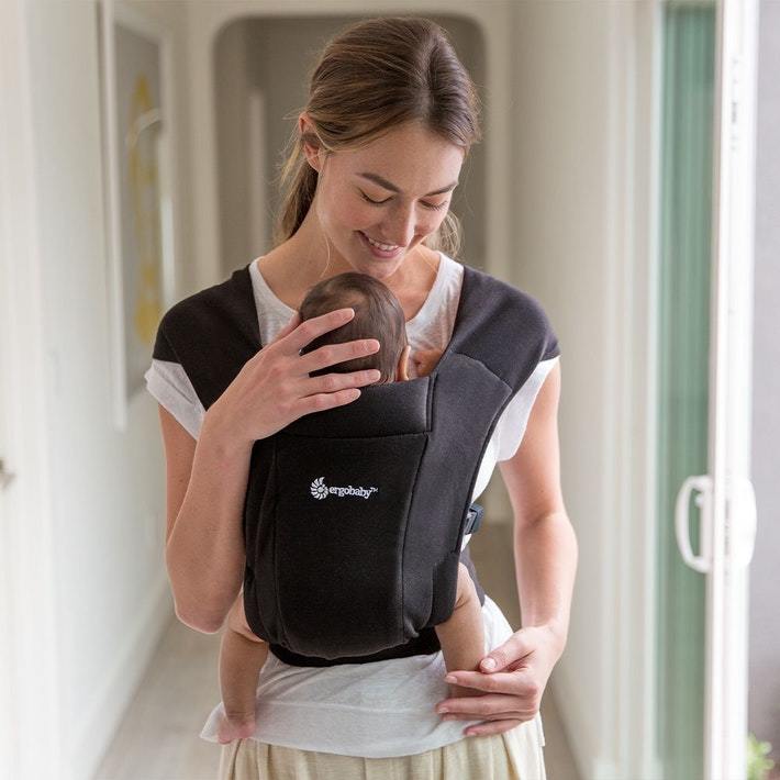 Ergobaby: Embrace Newborn Carrier - Pure Black