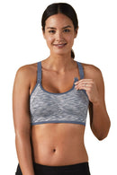 Bravado: Body Silk Seamless Rhythm Nursing Bra - Moonriver Space Dye (Small)