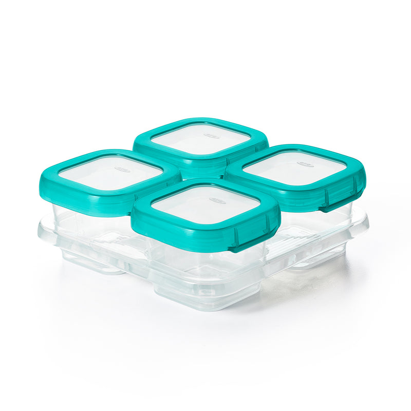 OXO Tot: Baby Blocks Freezer - Storage Container Set (Teal)