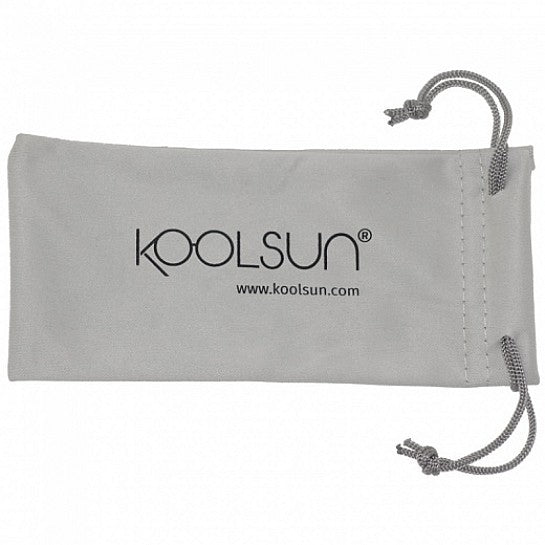 Koolsun: Flex Baby Sunglasses - Aqua Grey (0-3 Years) in Blue/Grey