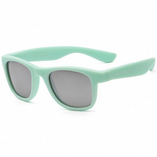 Koolsun: Wave Kids Sunglasses - Bleached Aqua (3-10 Years) in Blue