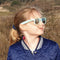 Koolsun: Wave Kids Sunglasses - Bleached Aqua (3-10 Years) in Blue