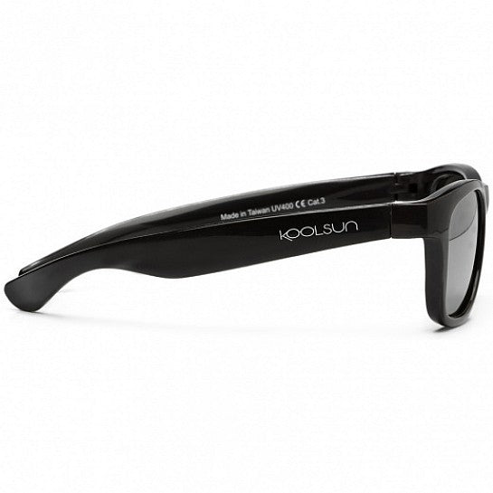 Koolsun: Wave Kids Sunglasses - Black Onyx (1-5 Years)