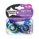 Tommee Tippee: Night Time Soother - 2 Pack (18-36m)