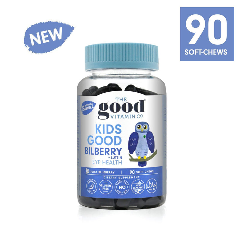 The Good Vitamin Co: Kids Good Bilberry + Lutein - (90s)