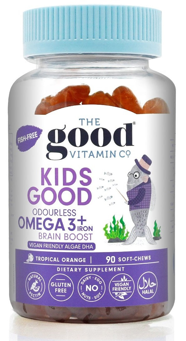 The Good Vitamin Co: Kids Good Omega-3 Brain Boost - (90s)