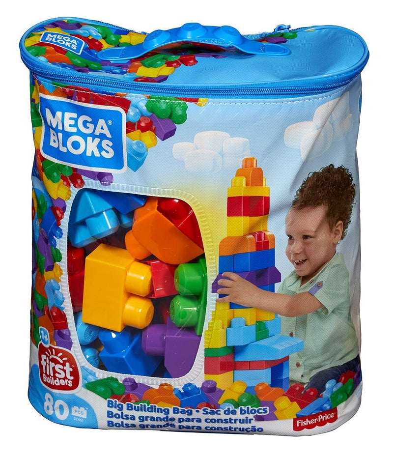 Mega Bloks: First Builders - Big Building Bag (Classic Colour)