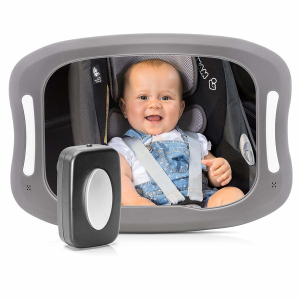 Reer: BabyView LED car safety mirror