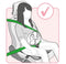 Reer: MommyLine 2in1 pregnancy seat belt