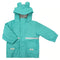 Silly Billyz: Waterproof Jacket - Aqua Bear Hood (3-4 Years)