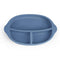 Haakaa: Silicone Divided Plate - Blue