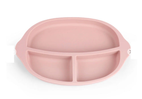 Haakaa: Silicone Divided Plate - Blush