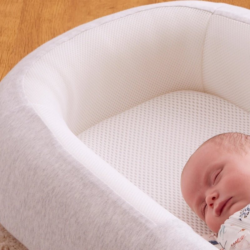 Purflo: COVER ONLY for Sleep Tight Baby Bed - Minimal Grey