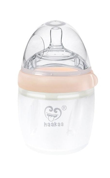 Haakaa: Gen 3 Silicone Baby Bottle - 160ml (Peach)