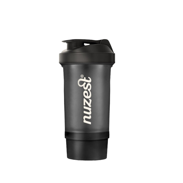 Nuzest Slim Protein Shaker - Black (500ml)