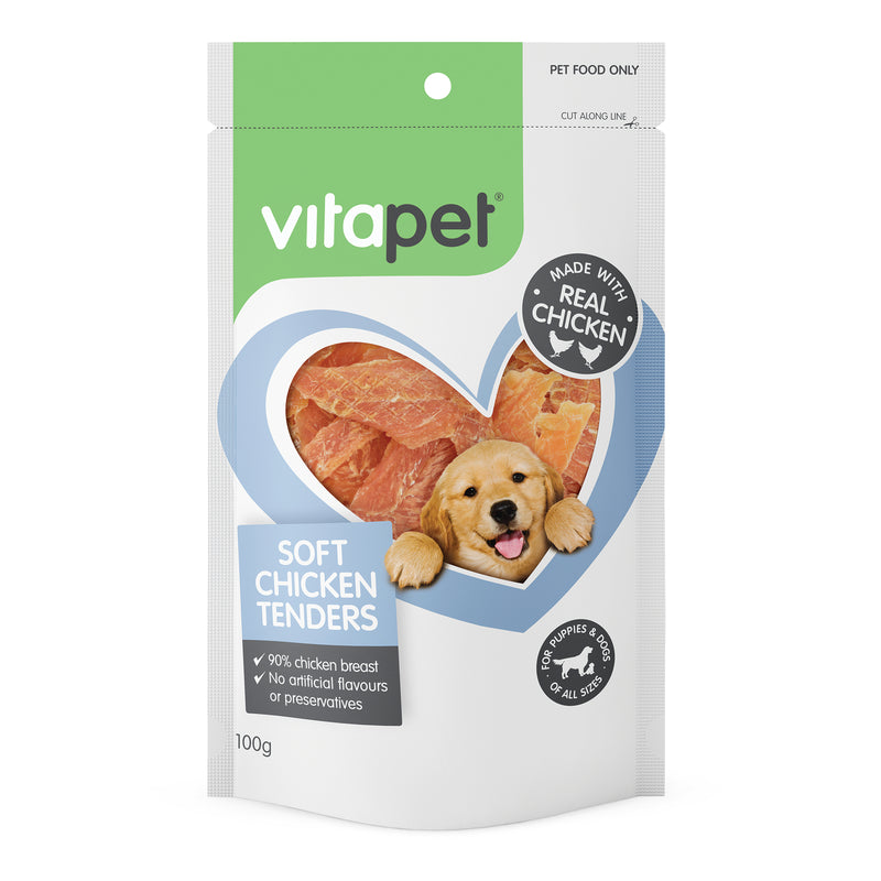 VitaPet: Soft Chicken Tenders - 100g