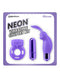 Pipedream: Neon Vibrating Couples Kit - Purple