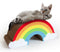 Suck UK: Cat Playhouse Scratch - Rainbow