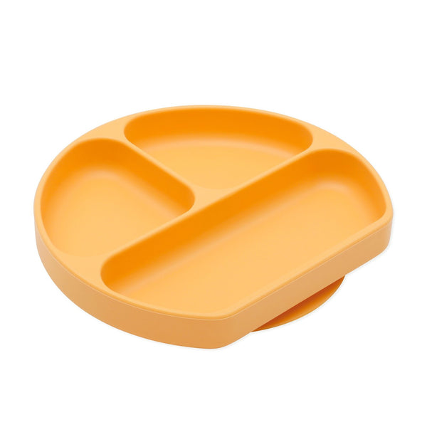 Bumkins: Silicone Grip Dish - Tangerine