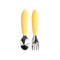 Bumkins: Spoon & Fork Set - Pineapple