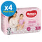 Huggies: Ultra Dry Toddler Girl Nappies Value Box - Size 4 (144) (144 Nappies)