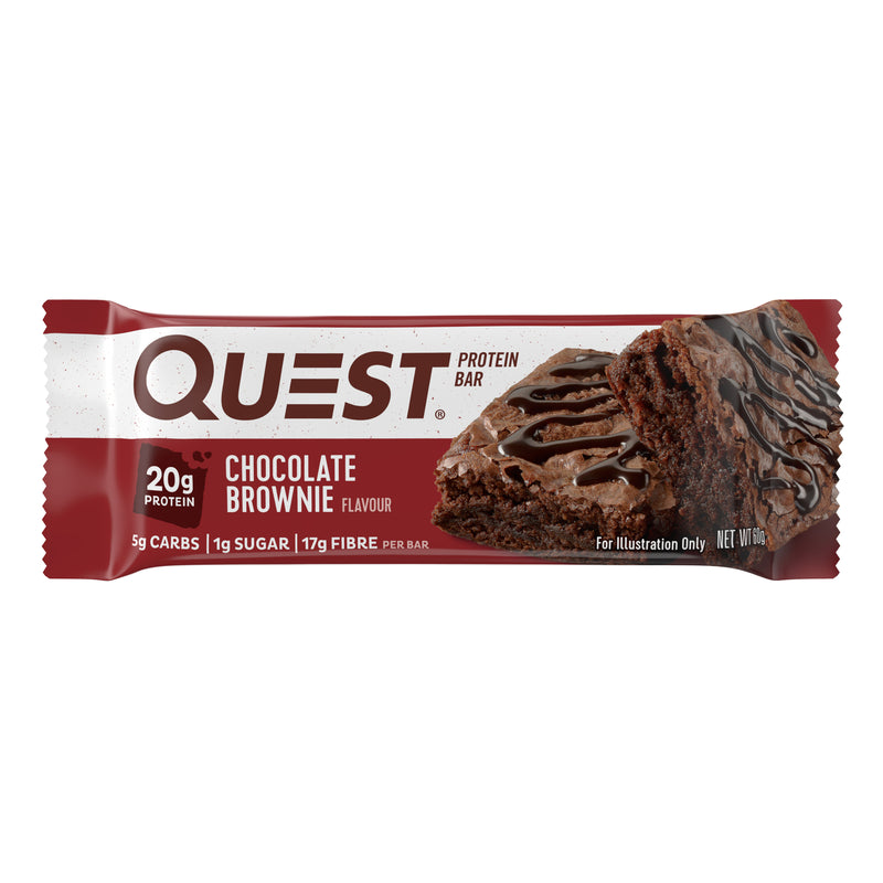 Quest Nutrition Protein Bars - Chocolate Brownie x 12 (Box of 12)