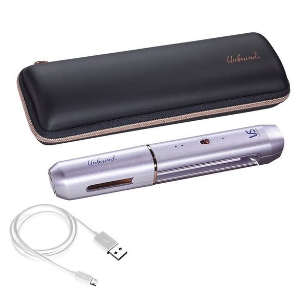 VS Sassoon: Unbound Cordless Mini 2-IN-1 Straightener & Curler