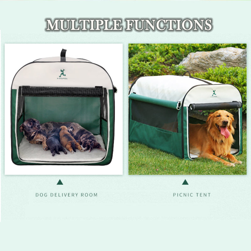 Ape Basics: Portable & Foldable Dog Kennel Medium