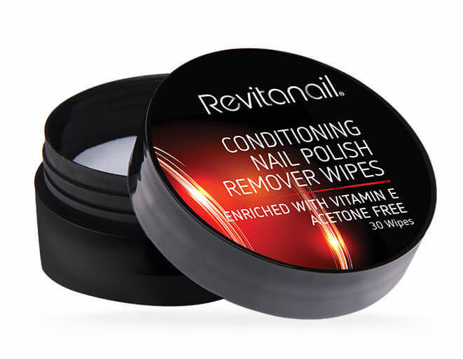 RevitaNail: Conditioning Nail Polish Remover Wipes