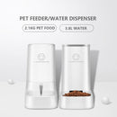Automatic Water Dispenser & Food Container Set - White