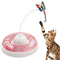 Butterfly Turntable - Interactive Pet Toy (Pink)