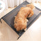Indoor/Outdoor Elevated Portable Pet Bed - Large (Black)