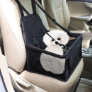 Portable Pet Car Seat - with PVC Support Pipe (Black)