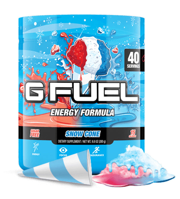 G FUEL Energy Formula - Snow Cone (240g) x 40 Servings