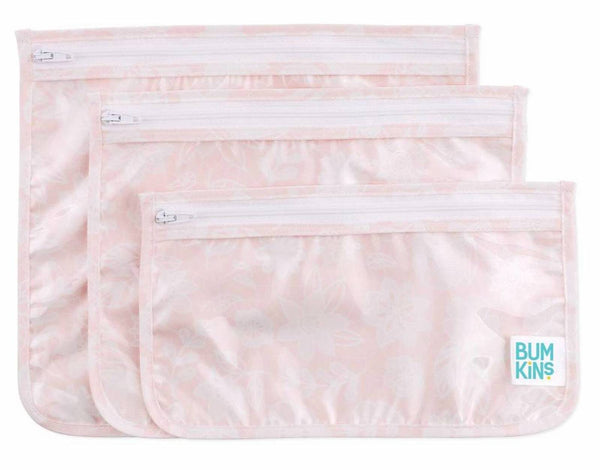 Bumkins: Clear Travel Bag - Lace (3pk)