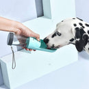 Portable Dog Water Bowl - 300ml (Green)