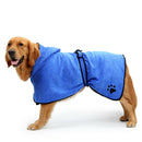 Quick Dry Microfiber Pet Towel - Large (Blue)