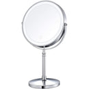 LED Backlit Make-up Mirror - Silver